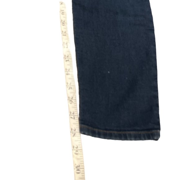 INDIGO BLUE Maternity Jeans Size Large Tapered Secret Fit Belly Expands - Picture 9 of 12